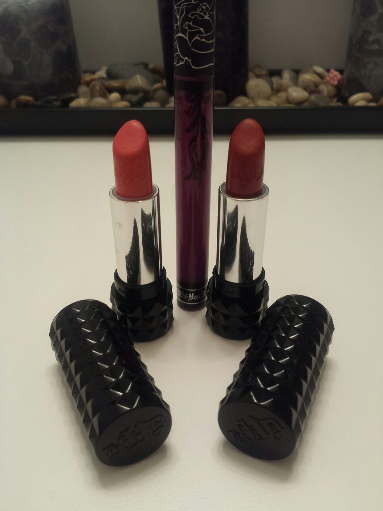 Kat Von D Everlasting liquid and Studded kiss Lippies